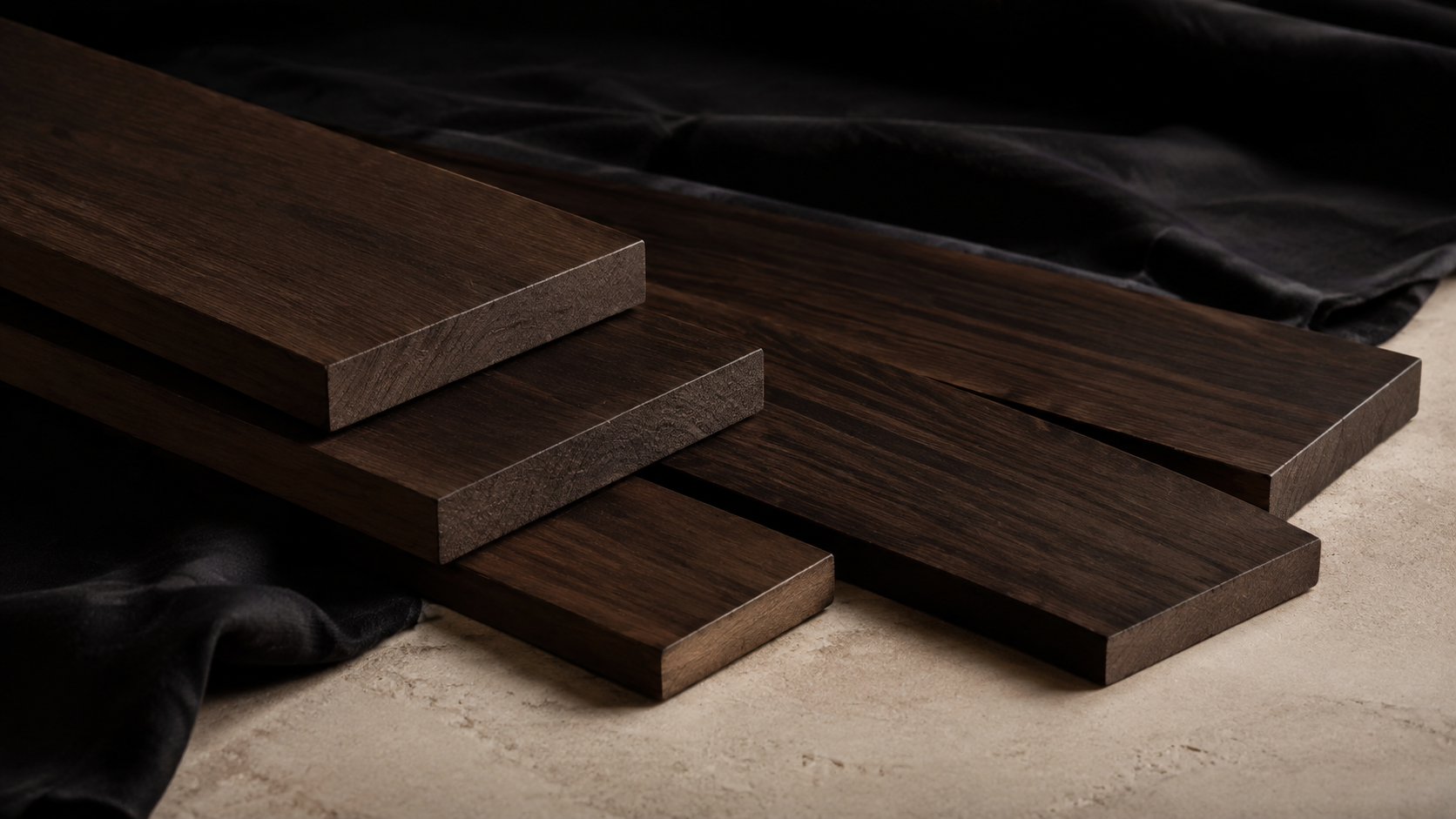 Доски Noire Wood разных форматов